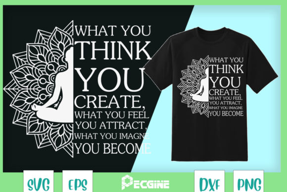 A Brand Designer's Take on Law of Attraction Buddha Graphics