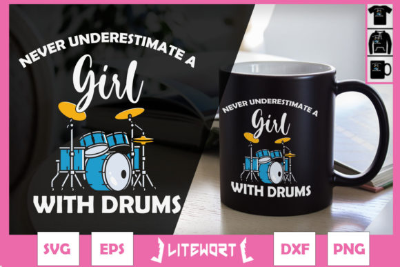 A Drumset Percussion Graphic for Crafting Brand Rhythm