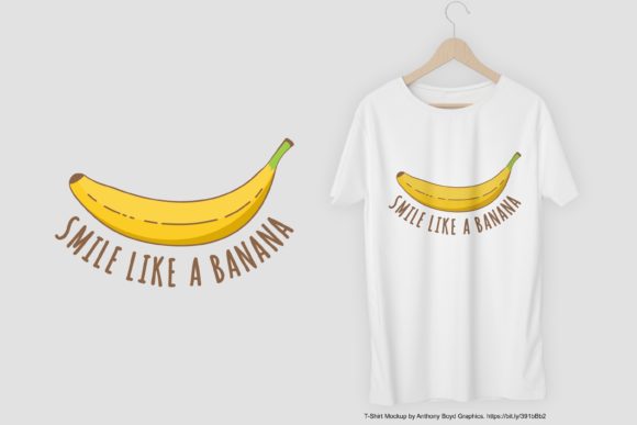 A Playful & Polished Design Asset: Smile Like a Banana Graphics