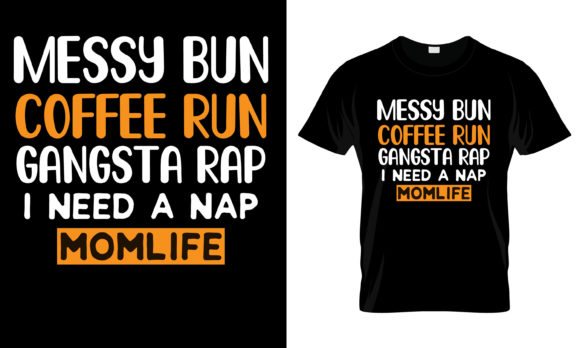 A Review of the Messy Bun Coffee Run Gangsta Rap Embroidery Design