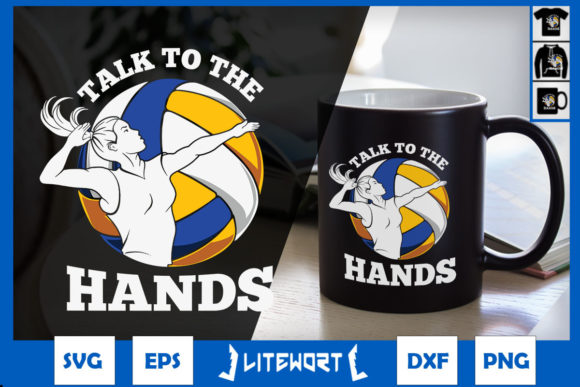 A Volleyball Graphic Perfect for Crafts & Commercial Use