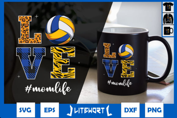 A Volleyball Mom Design That’s Both Bold and Cozy