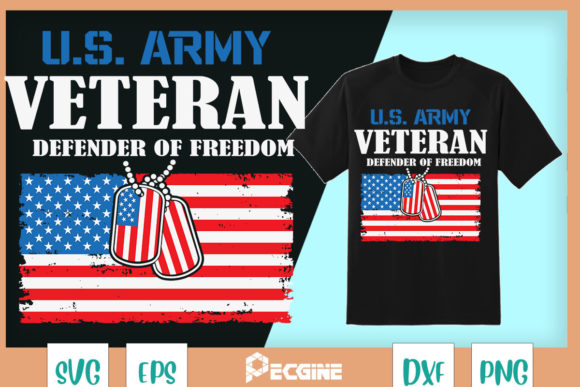 Crafting with U.S. Army Proud Army Veteran Graphics