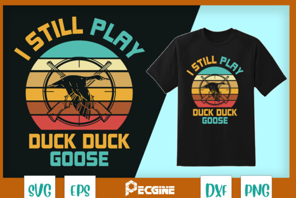 Duck Hunter Quote: A Nostalgic Graphic for T-Shirt Designs